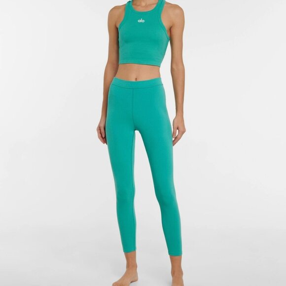 Alo Yoga Blissful high-waisted ribbed leggings - Picture 3 of 3